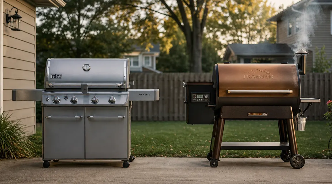 10 Reasons a Pellet Grill Beats a Gas Grill for Weekend Backyard Cooking